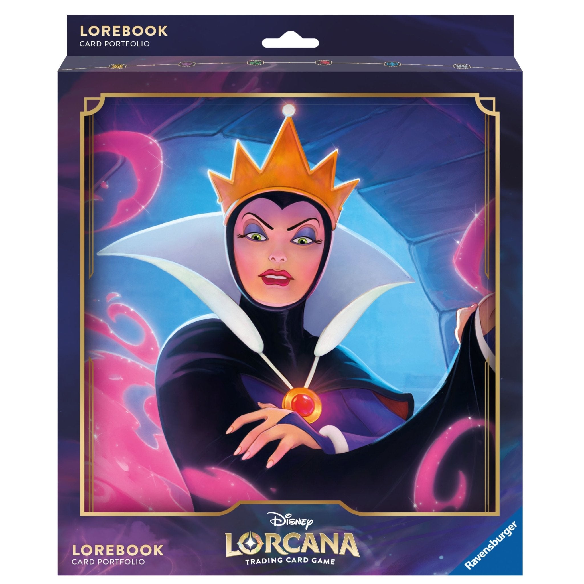 Lorcana The Evil Queen Card Portfolio - WiredVillage Games - Wiredvillage Games